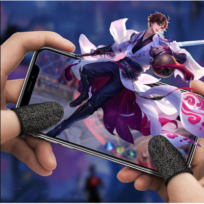 Игровые напальчники для игр Hoco - GM4 Phantom с черным манжетом Игровые напальчники для игр Hoco - GM4 Phantom с черным манжетом