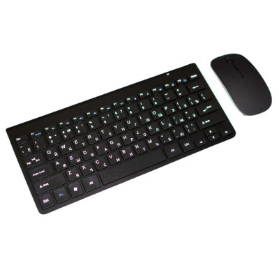 Комплект беспроводной клавиатура с мышью RIAS K108 Black (3_04574) Комплект беспроводной клавиатура с мышью RIAS K108 Black (3_04574)