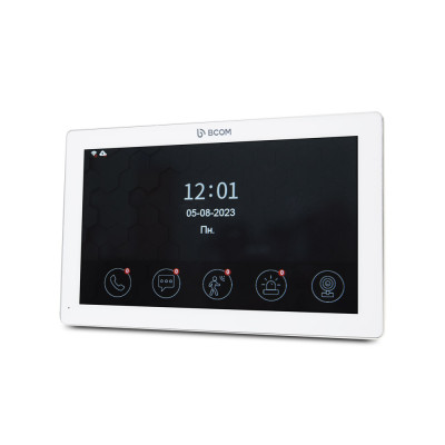 Відеодомофон 10 BCOM BD-1070FHD White