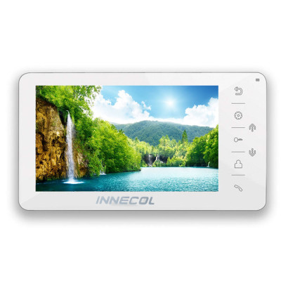 Відеодомофон 7 Innecol Amelie HD White