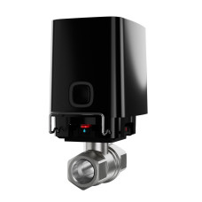 Кран перекриття води з дистанційним керуванням Ajax WaterStop 1 black