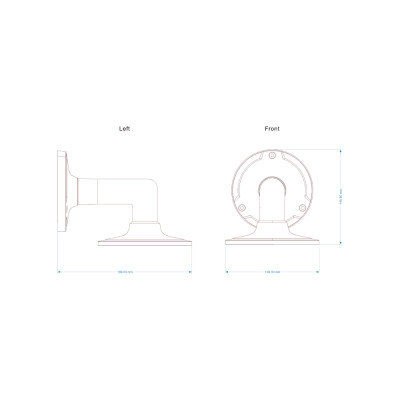 Кронштейн Provision ISR PR-WB14 199x139.3x140.6 мм