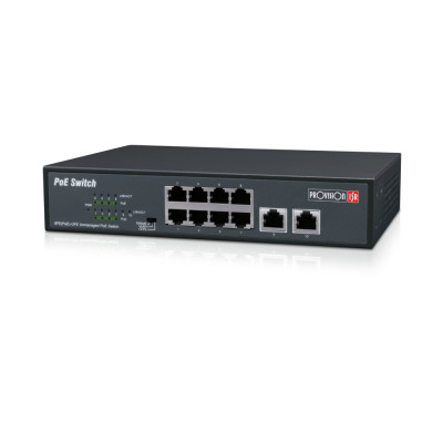 Неуправляемый PoE-коммутатор Provision ISR PoES-08120C+2I-V2 Неуправляемый PoE-коммутатор Provision ISR PoES-08120C+2I-V2