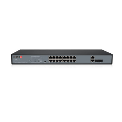 Неуправляемый PoE-коммутатор Provision ISR PoES-16250C+2Combo-V2
