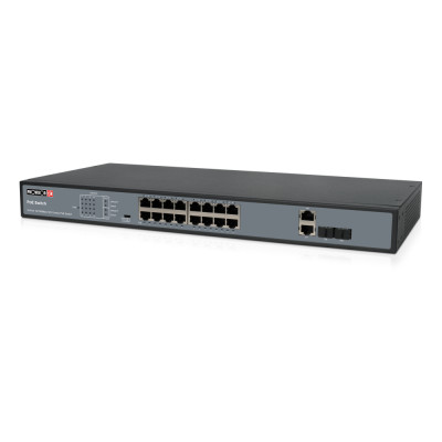 Неуправляемый PoE-коммутатор Provision ISR PoES-16250C+2Combo-V2 Неуправляемый PoE-коммутатор Provision ISR PoES-16250C+2Combo-V2