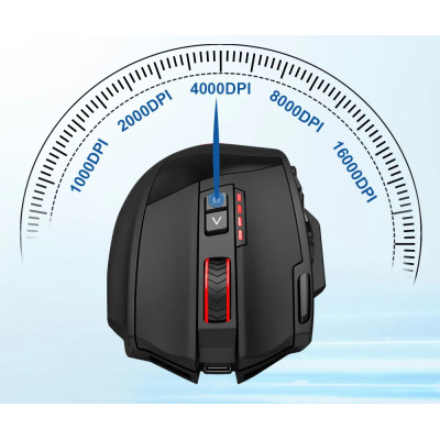 Миша бездротова ігрова з акумулятором та підсвічуванням 2.4 gHz E-YOOSO X33 Black Миша бездротова ігрова з акумулятором та підсвічуванням 2.4 gHz E-YOOSO X33 Black
