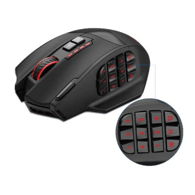 Миша бездротова ігрова з акумулятором та підсвічуванням 2.4 gHz E-YOOSO X33 Black Миша бездротова ігрова з акумулятором та підсвічуванням 2.4 gHz E-YOOSO X33 Black