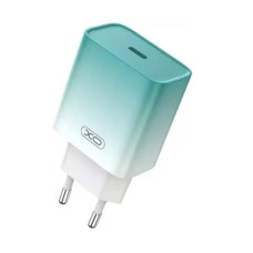 Мережевий зарядний пристрій XO CE18 fasr charger Type-C PD/QC 30W Blue (32664_2953730)