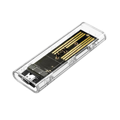Внешний карман XON MemoryCase для M.2 NVMe (PCIe) USB 3.1 Type-C Прозрачный (XSC2C13NV1PT 6303) Внешний карман XON MemoryCase для M.2 NVMe (PCIe) USB 3.1 Type-C Прозрачный (XSC2C13NV1PT 6303)