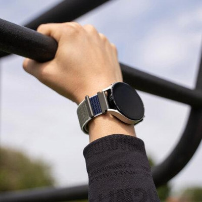 Ремінець нейлоновий на липучці BeWatch для Samsung Galaxy Watch 4/5/6 Khaki (1011346.4UW) Ремінець нейлоновий на липучці BeWatch для Samsung Galaxy Watch 4/5/6 Khaki (1011346.4UW)