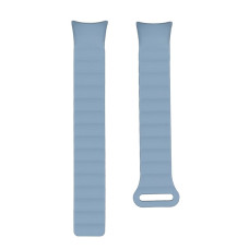 Ремінець Silicone Link Magnetic Xiaomi Mi Band 8 Lilac Blue