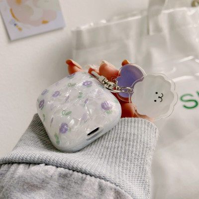 Чехол на AirPods 1-2 ANbeauty Pearl Flower Прозрачный (AN0103346) Чехол на AirPods 1-2 ANbeauty Pearl Flower Прозрачный (AN0103346)