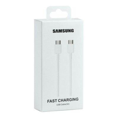 Кабель для зарядки USB Samsung Type-C to Type-C 60W 1:1 White Кабель для зарядки USB Samsung Type-C to Type-C 60W 1:1 White