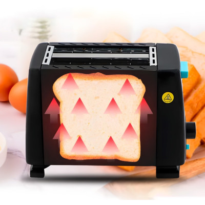 Тостер електричний BITEK BT-263 1000W Black Тостер електричний BITEK BT-263 1000W Black