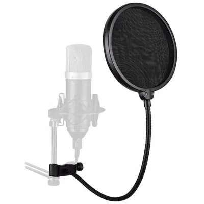 Конденсаторный микрофон студийный RIAS М800U с ветрозащитой Black (3_04683) Конденсаторный микрофон студийный RIAS М800U с ветрозащитой Black (3_04683)