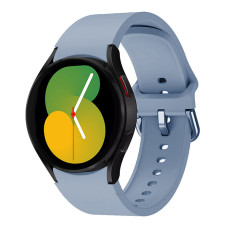 Ремешок силиконовый BeWatch H2 для Samsung Galaxy Watch 4/5/6 Голубой (0139322)