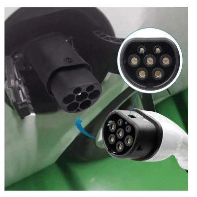 Переходник Type 2 J1772- Type 1 Bluefield Mennekes IEC 62196-2 Black (22050567) Переходник Type 2 J1772- Type 1 Bluefield Mennekes IEC 62196-2 Black (22050567)