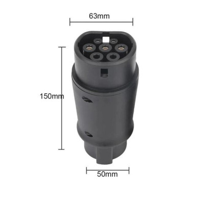 Переходник Type 1 Mennekes IEC 62196-2- Type 2 Bluefield J1772 Black (8050568) Переходник Type 1 Mennekes IEC 62196-2- Type 2 Bluefield J1772 Black (8050568)
