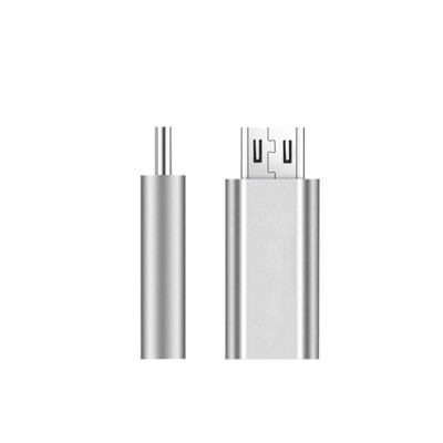 Адаптер Перехідник Type-C-мама на microUSB GT Gray (61518843241)