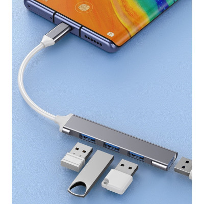 Адаптер Переходник GT Type-C 3.1 на USB 3.0 для MacBook iMac Bodasan black (W050721) Адаптер Переходник GT Type-C 3.1 на USB 3.0 для MacBook iMac Bodasan black (W050721)