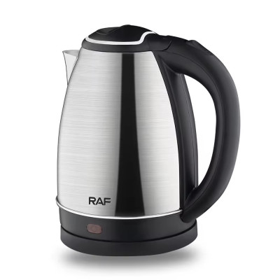 Електрочайник RAF R.7816 дисковий металевий 2L 2200W Grey