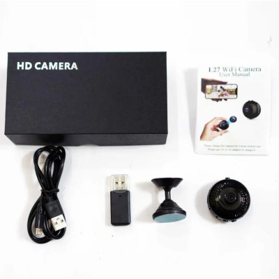 Портативна відеокамера RIAS L27 Mini WiFi Black Портативна відеокамера RIAS L27 Mini WiFi Black