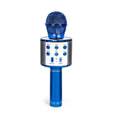 Бездротовий мікрофон-караоке Wster MP3 Bluetooth Blue (1352068471)