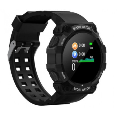 Сенсорные умные смарт-часы Smart FD68S Black (16103-hbr)