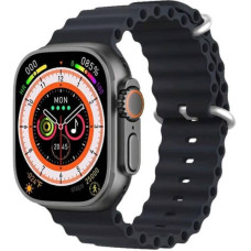 Сенсорний смарт-годинник Smart T900 Ultra Black (16072-hbr)