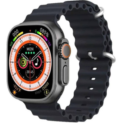 Сенсорний смарт-годинник Smart T900 Ultra Black (16072-hbr)