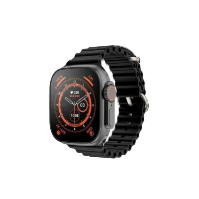 Сенсорний смарт-годинник Smart T800 Ultra Black (16074-hbr)