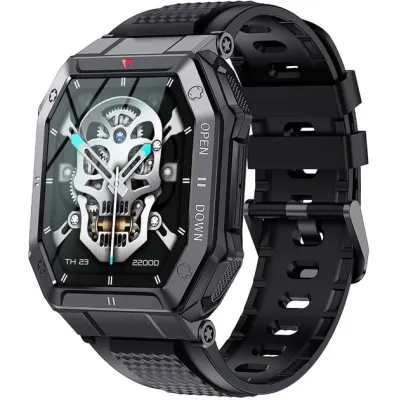 Сенсорные умные смарт-часы Smart Sport K55 Black (16070-hbr)