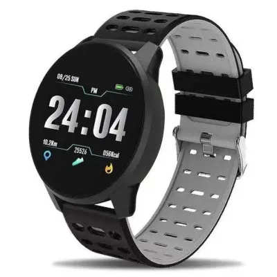 Фітнес-браслет No Brand 119PLUS Black Gray (16099-hbr)