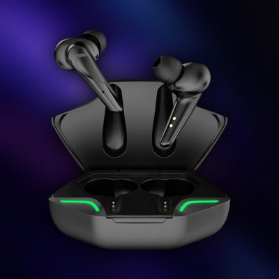 Игровые наушники беспроводные TWS X15 Pro Black (16080-hbr) Игровые наушники беспроводные TWS X15 Pro Black (16080-hbr)