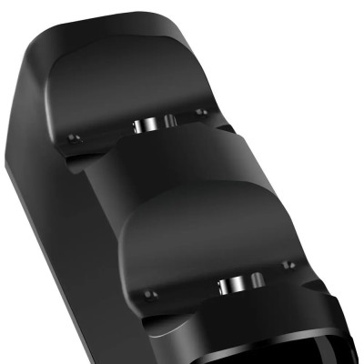 Док-станция для геймпадов RIAS Е20 на два джойстика с LED-индикацией уровня заряда Black Док-станция для геймпадов RIAS Е20 на два джойстика с LED-индикацией уровня заряда Black