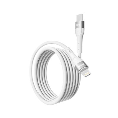 Кабель для зарядки и обмена данными Yoki YK-EX11 EXTRA Series Type-C to Lightning 30W 3A/10V 1.2 m White