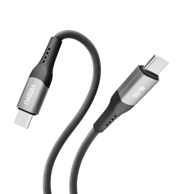Кабель для зарядки и обмена данными USB Yoki YK-SO15 SOLID Series Type-C to Type-C 60W 3A/20V 2 м Черный Кабель для зарядки и обмена данными USB Yoki YK-SO15 SOLID Series Type-C to Type-C 60W 3A/20V 2 м Черный