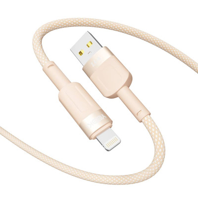 Кабель для зарядки и обмена данными Yoki YK-ST41 STYLE Series USB/Lightning 12W 2.4A/5V 1.2 м Оранжевый Кабель для зарядки и обмена данными Yoki YK-ST41 STYLE Series USB/Lightning 12W 2.4A/5V 1.2 м Оранжевый