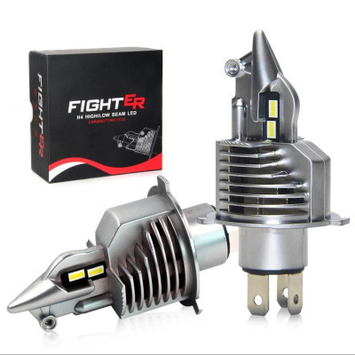 Комплект светодиодных LED ламп HeadLight FIGHTER H4 60W/set 9-30v 6000K