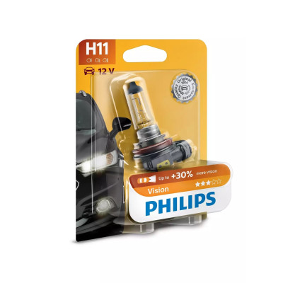 Галогенова лампа Philips 12362PRB1 H11 55W 12V PGJ19-2 Premium Галогенова лампа Philips 12362PRB1 H11 55W 12V PGJ19-2 Premium