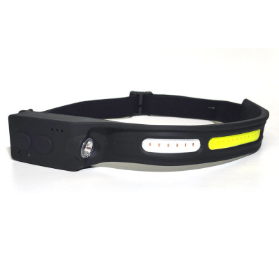 Фонарь аккумуляторный налобный HeadLight WJ-003 3W+COB3W Фонарь аккумуляторный налобный HeadLight WJ-003 3W+COB3W