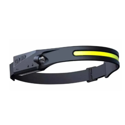 Фонарь аккумуляторный налобный HeadLight WJ-805 3W+COB5W