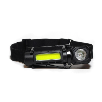 Ліхтар акумуляторний налобний HeadLight WJ-988 3W+COB3W Ліхтар акумуляторний налобний HeadLight WJ-988 3W+COB3W