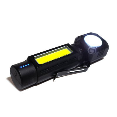 Ліхтар акумуляторний налобний HeadLight WJ-988 3W+COB3W Ліхтар акумуляторний налобний HeadLight WJ-988 3W+COB3W