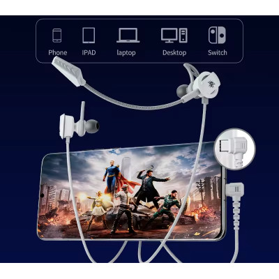 Проводные игровые наушники с микрофоном Plextone RX3 PRO Type-C CYBERPUNK Проводные игровые наушники с микрофоном Plextone RX3 PRO Type-C CYBERPUNK