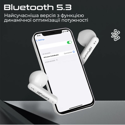 Bluetooth-гарнітура HiFuture ColorBuds2 White (colorbuds2.white) Bluetooth-гарнітура HiFuture ColorBuds2 White (colorbuds2.white)