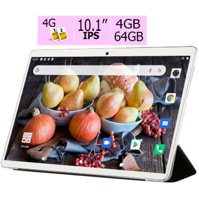 Планшет и чехол-книжка Adronix S 464 LTE IPS 10.1