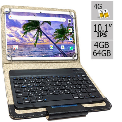 Планшет та чохол з Bluetooth клавіатурою Hoozo S 464 LTE 4GB/64GB IPS 10.1 Планшет та чохол з Bluetooth клавіатурою Hoozo S 464 LTE 4GB/64GB IPS 10.1