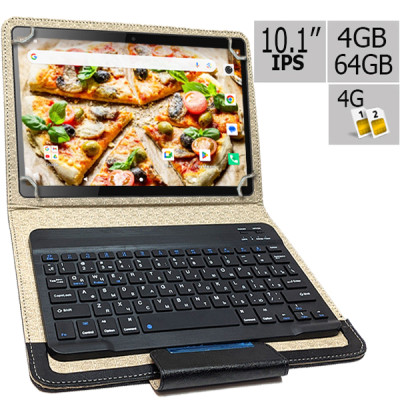 Планшет и чехол с Bluetooth клавиатурой Adronix S 464 LTE IPS 10.1 Планшет и чехол с Bluetooth клавиатурой Adronix S 464 LTE IPS 10.1