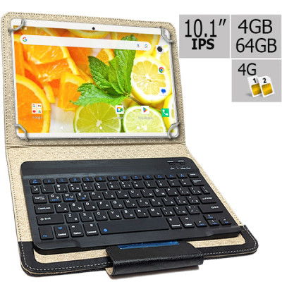 Планшет и чехол с Bluetooth клавиатурой Adronix S 464 LTE IPS 10.1 Планшет и чехол с Bluetooth клавиатурой Adronix S 464 LTE IPS 10.1